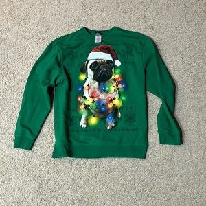 Pug Ugly Christmas sweater